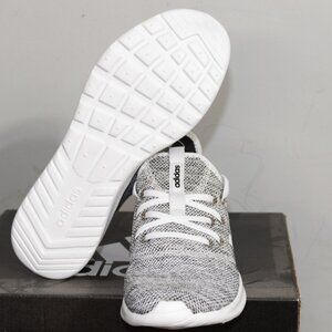 White/gray Adidas women cloudfoam shoes